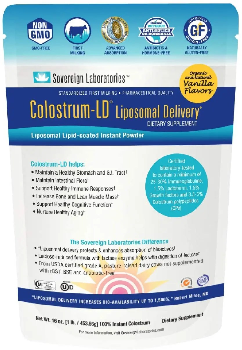 Colostrum LD, Natural Vanilla Flavor